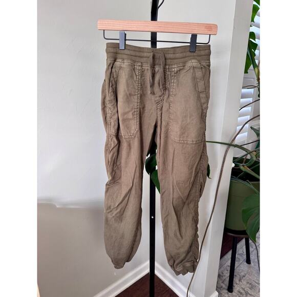 Marine Layer Green Jogger Pants - Picture 2 of 4